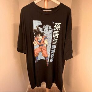 DRAGONBALL Z - Mens 3XL Graphic Tshirt, Black, Goku